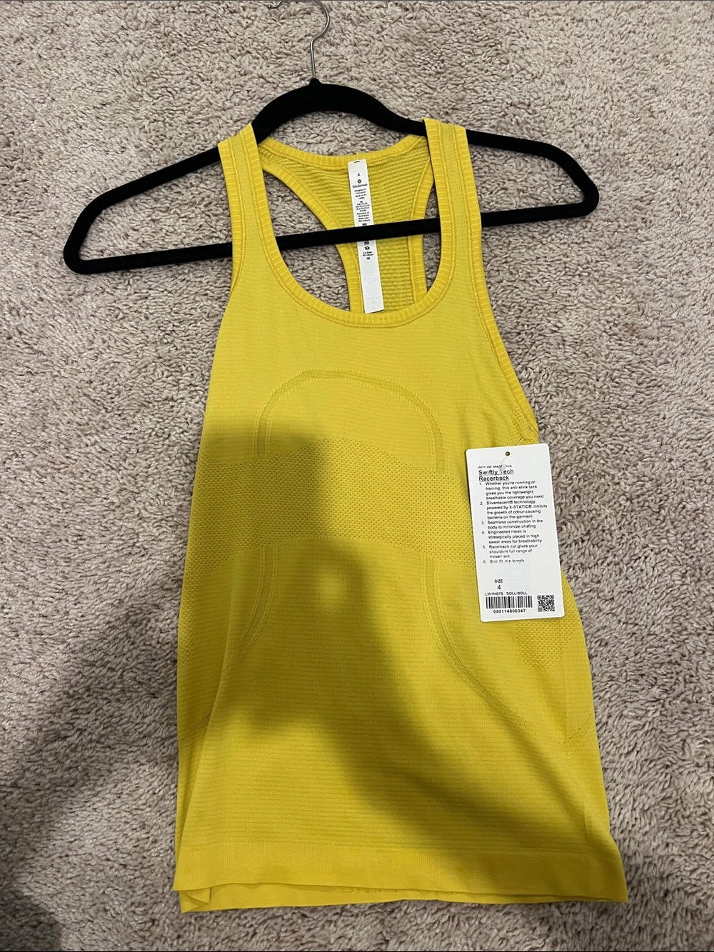 Lululemon swiftly tank